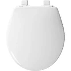 Mayfair By Bemis Little2Big Never Loosens Round Plastic Children's Potty Training Toilet Seat With Slow Close Hinge - White -Baby Trend Store GUEST 61475f47 1cab 4985 ac70 64bebe0a39d0