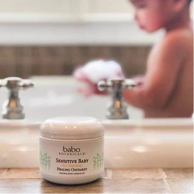 Babo Botanicals Sensitive All Natural Healing Baby Ointment With Colloidal Oatmeal - 4oz 2 Babo Botanicals Sensitive All Natural Healing Baby Ointment With Colloidal Oatmeal - 4oz - Image 2