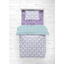 Bacati - Paisley Isabella Purple Lilac Aqua 4 Pc Toddler Bedding Set -Baby Trend Store GUEST 6749efff b296 44e6 a4d7 b66e5ecf08cd