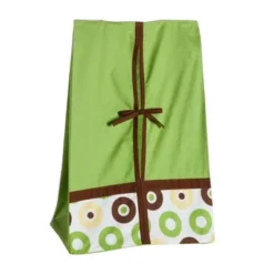 Bacati - Mod Dots Stripes Green Yellow Beige Brown 6 Pc Crib Bedding Set With Long Rail Guard Cover -Baby Trend Store GUEST 67cb4bba 8a75 4eb3 bdec 3209455bb629