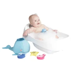 Manhattan Toy Neoprene Whale 5 Piece Floating Spill N Fill Bath Toy With Quick Dry Sponges And Squirt Toy -Baby Trend Store GUEST 680bb18e 08ff 43c6 9ba3 b5acd0ae0e69