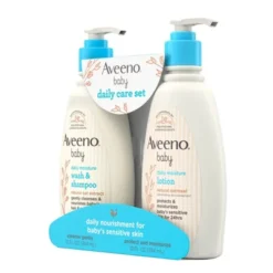 Aveeno Baby Daily Care Gift Set Includes Daily Moisturizing Body Lotion & 2-in-1 Baby Bath Wash & Shampoo - 2 Ct -Baby Trend Store GUEST 6b737cc1 caa8 4d6f ba1e 499374d54a79