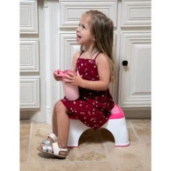Nuby Toilet Step Stool - Pink -Baby Trend Store GUEST 6ccfe16b eb30 47c8 a322 b5587ec383b4