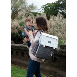 Eddie Bauer Cascade Backpack DIaper Bag - Gray/Pink 14 Eddie Bauer Cascade Backpack DIaper Bag - Gray/Pink -Baby Trend Store GUEST 6d3326f2 253d 4aad 8b5f b7ebf769cf1f