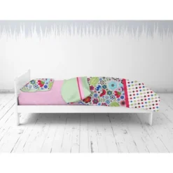 Bacati - Botanical Pink Multicolor 3 Pc Toddler Sheet Set -Baby Trend Store GUEST 6e39c028 419f 49e3 8393 fdc4d5a307b4