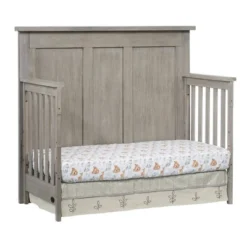SOHO BABY Hanover 4-in-1 Convertible Crib - Oak Gray -Baby Trend Store GUEST 6ea438d9 ddaf 4a08 bfd9 8c8264825b18