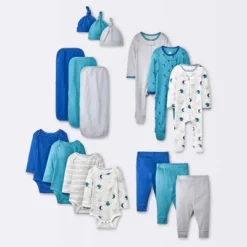 Baby Boys' 16pk Layette Gifting Bundle - Cloud Island™ Blue -Baby Trend Store GUEST 73b903eb 5896 453a aeb8 ee04930c2ca7
