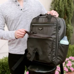 TWELVElittle Unisex Courage Diaper Bag - Charcoal -Baby Trend Store GUEST 7778843f 7cc5 4034 ab78 af3e0fca02d9