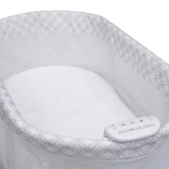 Delta Children Sweet Dreams Bassinet With Airflow Mesh - Gray Infinity -Baby Trend Store GUEST 78c0cd6d f8c7 4cce b1cc b0292cbe6227