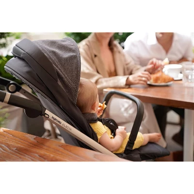 Inglesina Electa Full Size Baby Stroller - Lightweight At 19 Lbs, Reversible Seat, Compact Fold, One-Handed Open & Close - Chelsea Gray 6 Inglesina Electa Full Size Baby Stroller - Lightweight At 19 Lbs, Reversible Seat, Compact Fold, One-Handed Open & Close - Chelsea Gray - Image 6