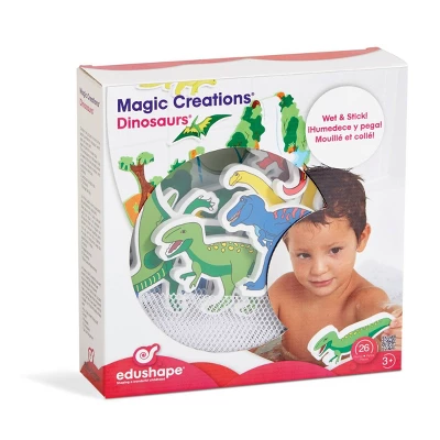 Edushape Magic Creations Bath Playset - Dinosaurs 4 Edushape Magic Creations Bath Playset - Dinosaurs - Image 4