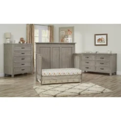 SOHO BABY Hanover 4-in-1 Convertible Crib - Oak Gray -Baby Trend Store GUEST 7d2df0b5 46a8 4a00 a1fe 29d34cfe3d9d