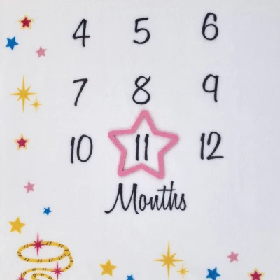 Warner Bros. Wonder Woman Milestone Baby Blanket 3 Warner Bros. Wonder Woman Milestone Baby Blanket - Image 3