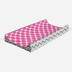 Bacati - Gray Zigzag Pink Dots Muslin Changing Pad Cover.... 13 Bacati - Gray Zigzag Pink Dots Muslin Changing Pad Cover.... -Baby Trend Store GUEST 7f086617 aa52 4c3c acc6 9aefeaf13548