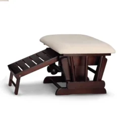 Graco Parker Semi-Upholstered Glider And Nursing Ottoman - Espresso/Beige -Baby Trend Store GUEST 803c4da7 9832 454e b3ca f822467c8e7e