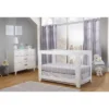 Sorelle Soho Acrylic Crib - White