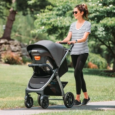 Chicco Bravo Quick-Fold Stroller - Black 2 Chicco Bravo Quick-Fold Stroller - Black - Image 2