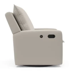 Storkcraft Timeless Side Lever Reclining Glider With USB Charging Port - Ivory -Baby Trend Store GUEST 84c63af8 9137 4983 a34c cda41acf9b27