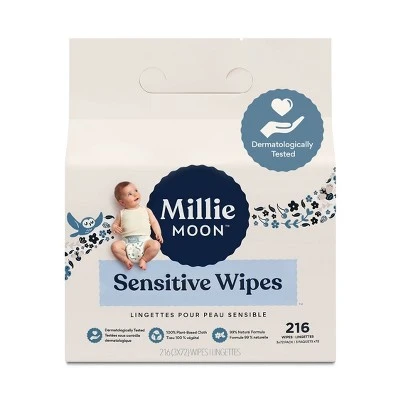 Millie Moon Sensitive Wipes (Select Count) 6 Millie Moon Sensitive Wipes (Select Count) - Image 6
