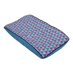 Bacati - Woodlands Aqua/Navy/Gray Neutral Cotton Changing Pad Cover -Baby Trend Store GUEST 8b0a7b22 25fe 48e1 b5d6 935b1776f782