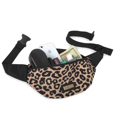 Jessica Simpson Quilted Backpack Diaper Bag With Fanny Pack - Black 8 Jessica Simpson Quilted Backpack Diaper Bag With Fanny Pack - Black - Image 8