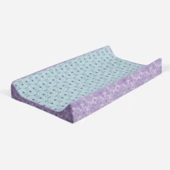Bacati - Isabella Paisley Aqua/Lilac/Purple Floret Changing Pad Cover -Baby Trend Store GUEST 90c44aa6 1496 41e9 9c56 a02e6543a535