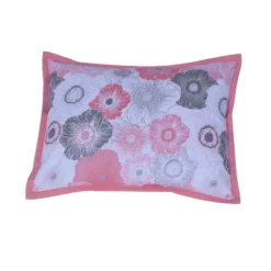 Bacati - Watercolor Floral Coral Gray 5 Pc Toddler Bedding Set -Baby Trend Store GUEST 90d5879f eb91 4cc2 89be dc398c083034