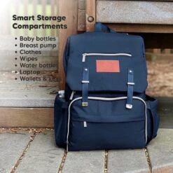 KeaBabies Explorer Diaper Bag Backpack, Large, Waterproof Baby Diaper Bags For Girl, Boy With Changing Pad -Baby Trend Store GUEST 943c9d75 a77b 455e 95be 7b6df1ddc628