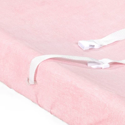 Lush Décor Unicorn Heart Rainbow Star Organic Cotton Changing Pad Cover - 2pk 3 Lush Décor Unicorn Heart Rainbow Star Organic Cotton Changing Pad Cover - 2pk - Image 3