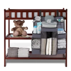 LA Baby Diaper Caddy And Nursery Organizer For Baby's Essentials - Gray -Baby Trend Store GUEST 96edecf4 ff75 4d23 a189 383067fd9767