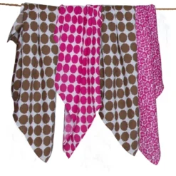 Bacati - Ikat Pink/Chocolate Swaddling Muslin Blankets Set Of 4 -Baby Trend Store GUEST 983247cc 6189 41f6 910f 2d5970d3c7a4