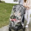 Inglesina Quid Stroller Rain Cover & Shield - Waterproof, Lightweight & Compact - Accessory For Cold Weather, Wind, Winter, Summer & Travel - Clear