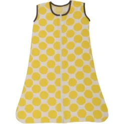 Bacati - Ikat Dots Giraffe Yellow Grey Neutral 4 Pc Crib Set With Muslin Sleeping Sack -Baby Trend Store GUEST 9aaca5ac 21f6 4f00 bf73 a452bd729f57