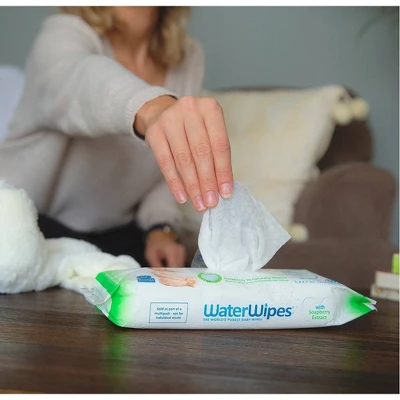 WaterWipes Plastic-Free Textured Unscented 99.9% Water Based Baby Wipes - (Select Count) 8 WaterWipes Plastic-Free Textured Unscented 99.9% Water Based Baby Wipes - (Select Count) - Image 8