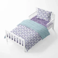 Bacati - Paisley Isabella Purple Lilac Aqua 4 Pc Toddler Bedding Set -Baby Trend Store GUEST 9c0760f8 4a18 4eac 8321 9e9b8586d17c
