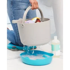 Skip Hop Moby Stowaway Bath Toy Bucket - Gray -Baby Trend Store GUEST 9ec29ed1 b29b 4a7b b6b0 f2c788baadc4
