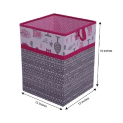 Bacati - Owls Pink/Gray Girls Collapsible Laundry Hamper -Baby Trend Store GUEST a01afdd3 4af3 41fb 9d9d 0d2255cba950