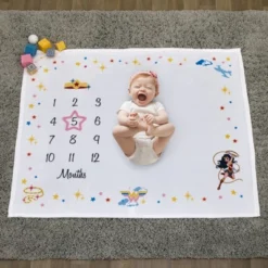 Warner Bros. Wonder Woman Milestone Baby Blanket 8 Warner Bros. Wonder Woman Milestone Baby Blanket -Baby Trend Store GUEST a0f4717d 981f 42a6 885c c8c37fb4128e