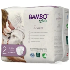 Bambo Nature Dream Disposable Diapers, Eco-Friendly, Size 2 7 Bambo Nature Dream Disposable Diapers, Eco-Friendly, Size 2 -Baby Trend Store GUEST a1e34001 6c2d 4de6 a69a cef50cb81108