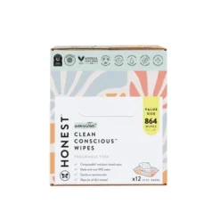 The Honest Company Plant-Based Baby Wipes Made With Over 99% Water - Sunburst - 864ct -Baby Trend Store GUEST a362b109 1a52 495f bca8 ac25954dbb72