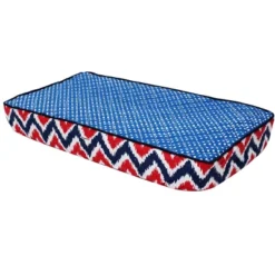 Bacati - MixNMatch Navy/Red Pin Dots Changing Pad Cover -Baby Trend Store GUEST a3a3ab8a 46fe 426f b80f 39ace4469376