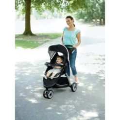 Graco FastAction Fold Sport Click Connect Travel System With SnugRide Infant Car Seat - Gotham -Baby Trend Store GUEST a69d58e7 674d 495c a493 fc9ce7afc330