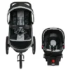 Graco Fast Action Fold Jogger Click Connect Travel System - Gotham