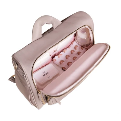 JuJuBe Satchel Diaper Bag - Taupe 3 JuJuBe Satchel Diaper Bag - Taupe - Image 3