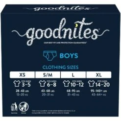 Goodnites Boys' Nighttime Bedwetting Underwear - (Select Size And Count) -Baby Trend Store GUEST a88cc575 88ff 4669 9f4b 6f99cef1a9ac