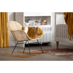 South Shore Balka Rocking Accent Chair - Rattan -Baby Trend Store GUEST ac48cf9a f87d 440c bc7a 66e9bd30f1d8