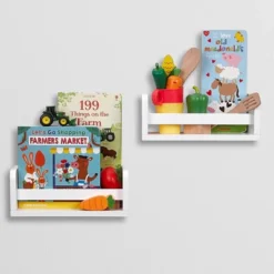 RiverRidge Home 3pc Kids’ Activity Table Set With 2 Bonus 10'' Floating Wall Bookshelves White – RiverRidge -Baby Trend Store GUEST adee4863 3a76 44ff 9c2f 65d41d614452