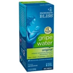 Mommy’s Bliss Mommy's Bliss Gripe Water For Babies With Gas, Colic Or Stomach Discomfort - 4 Fl Oz -Baby Trend Store GUEST b0878d51 17ab 4b72 98bd 91b1aa415adf