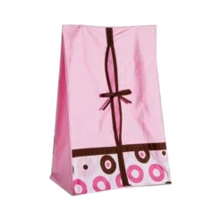 Bacati - Mod Dots Stripes Pink Fuschia Beige Chocolate 4 Pc Crib Bedding Set With Diaper Caddy -Baby Trend Store GUEST b4ef3993 36dd 4aa2 aaed 3216005f98f2