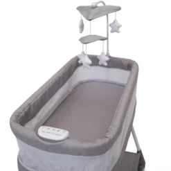 Simmons Kids' Shooting Star Rocking Bassinet With Airflow Mesh - Platinum -Baby Trend Store GUEST b83c3a53 b649 4c5f 9317 bf74758a427c